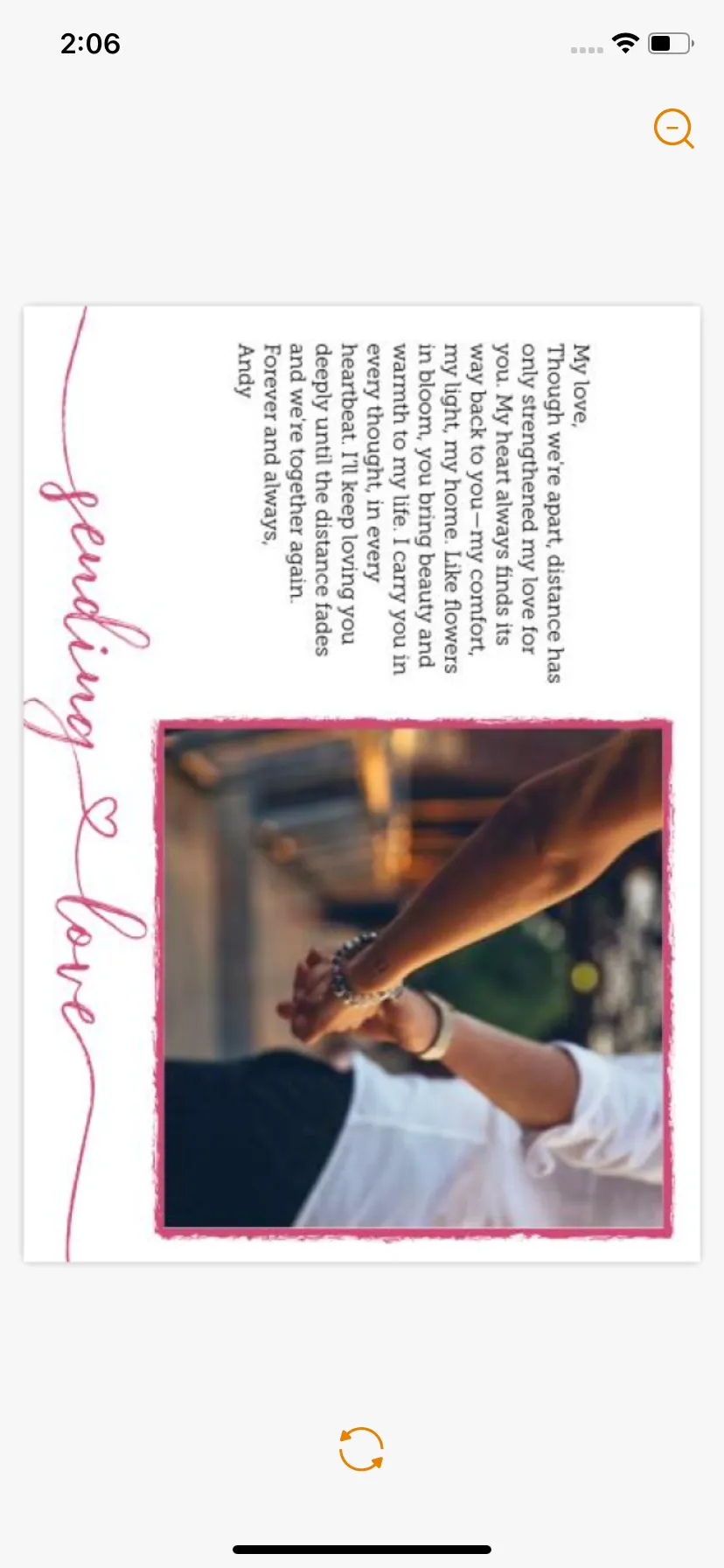 LOVE CARDS WITH PHOTO