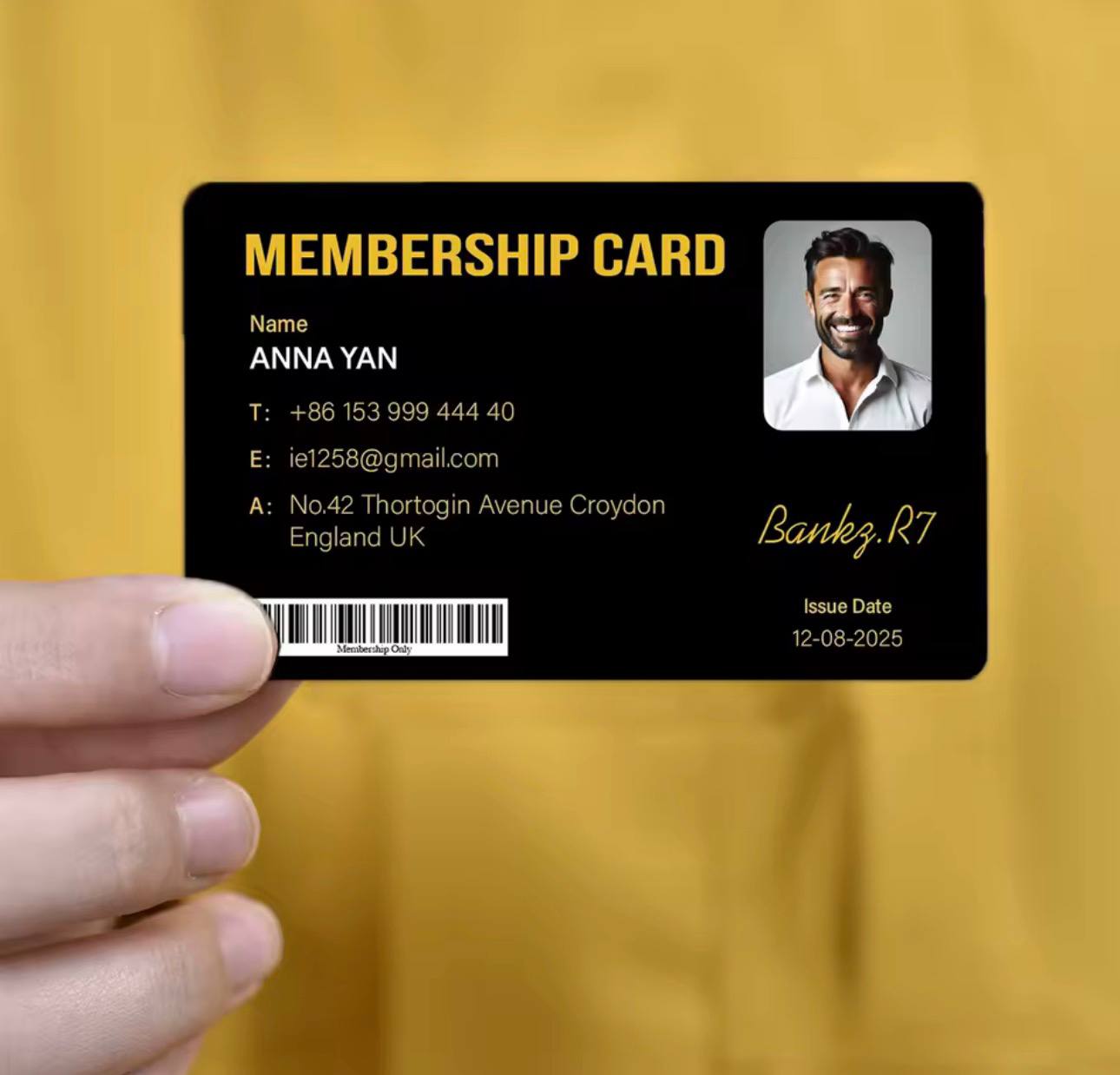 Customized ID/Membership Cards